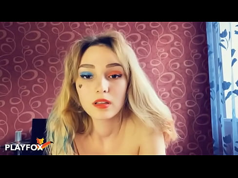 ❤️ Волшебные очки виртуальной реальности подарили мне секс с Харли Куинн ️ Видео ебли на нашем сайте ️❤